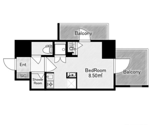 物件○○の間取り図