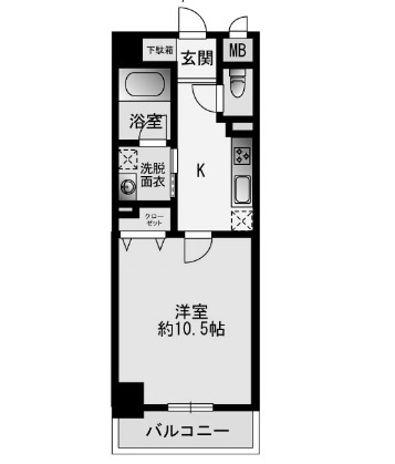 物件○○の間取り図