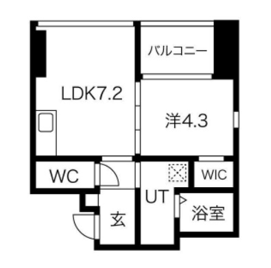 物件○○の間取り図