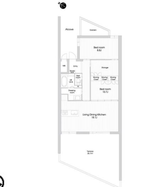 物件○○の間取り図