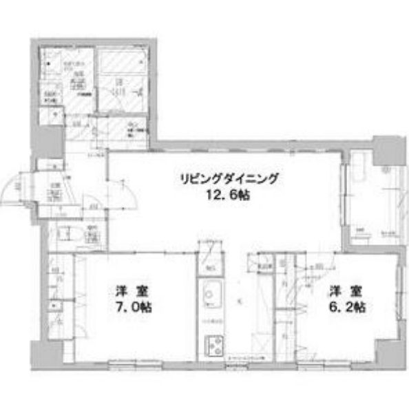 物件○○の間取り図