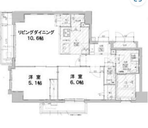 物件○○の間取り図