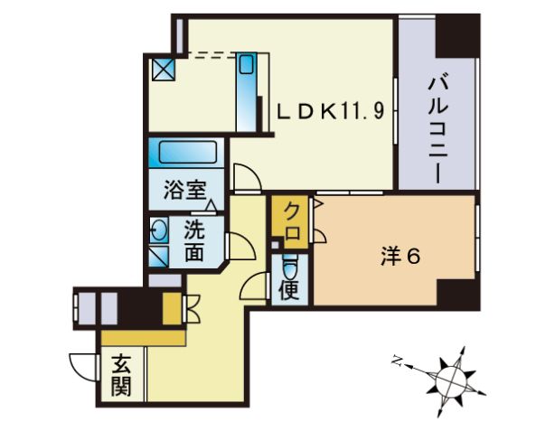 物件○○の間取り図