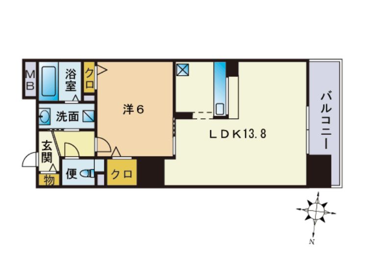 物件○○の間取り図