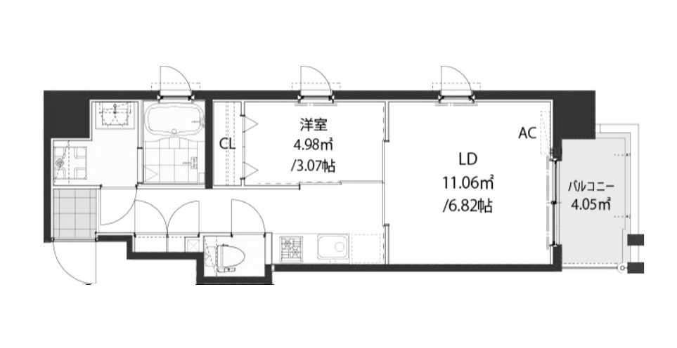 物件○○の間取り図