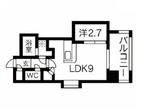 物件○○の間取り図