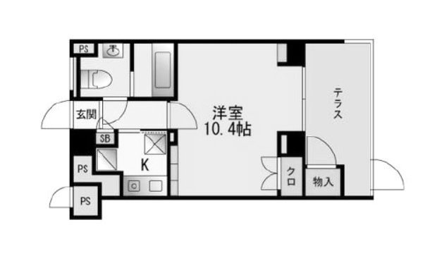 物件○○の間取り図