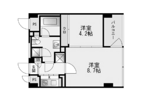 物件○○の間取り図