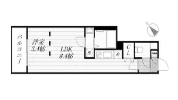 物件○○の間取り図