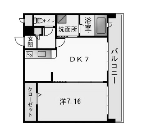 物件○○の間取り図