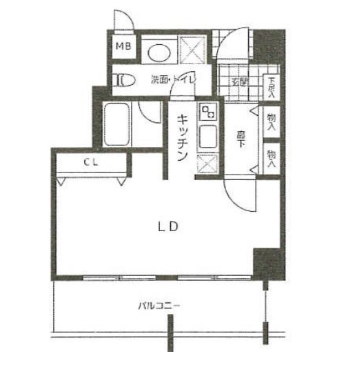 物件○○の間取り図