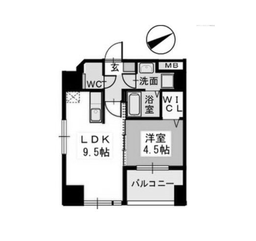 物件○○の間取り図