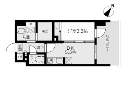 物件○○の間取り図