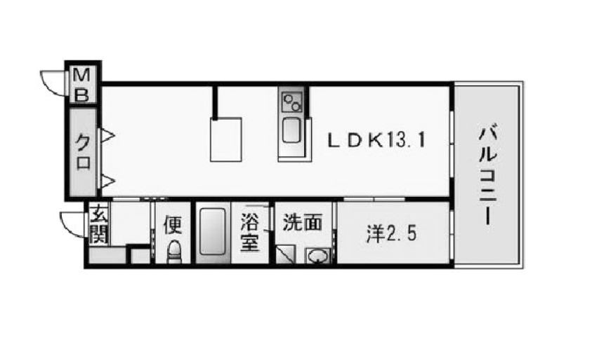 物件○○の間取り図