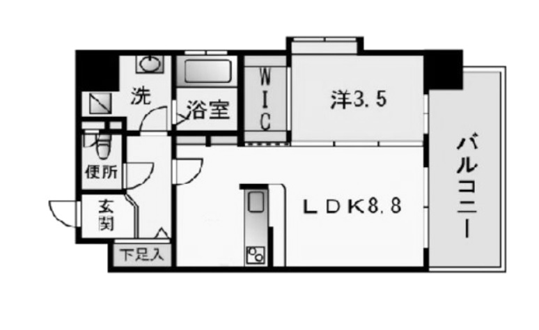 物件○○の間取り図