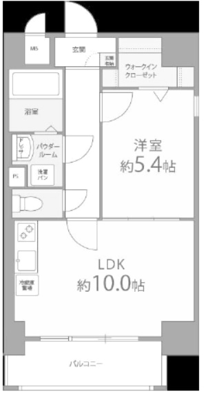 物件○○の間取り図