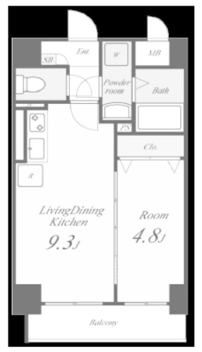 物件○○の間取り図