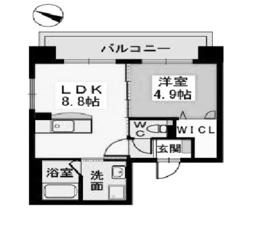 物件○○の間取り図