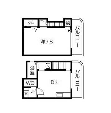 物件○○の間取り図