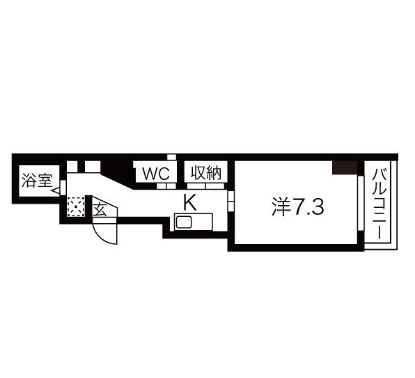 物件○○の間取り図