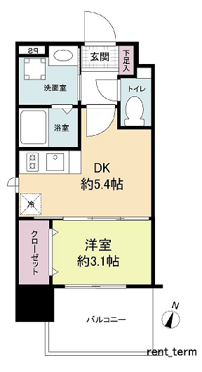 物件○○の間取り図