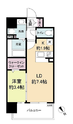 物件○○の間取り図