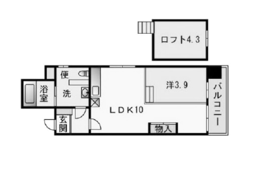 物件○○の間取り図