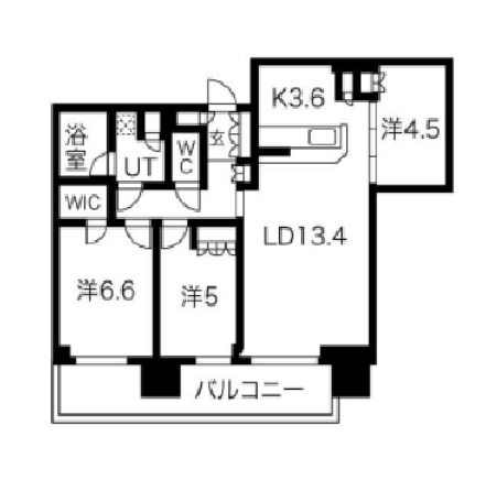 物件○○の間取り図