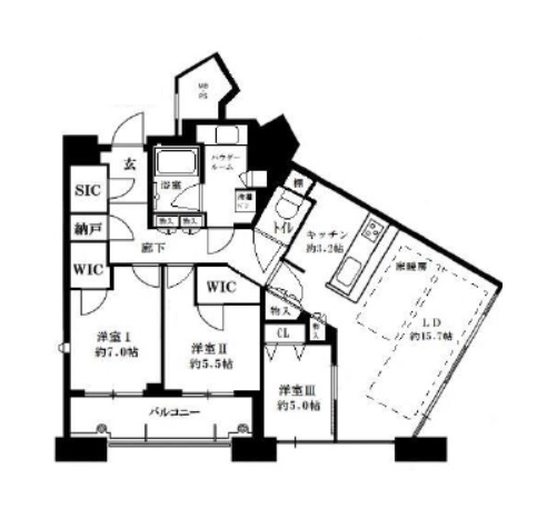 物件○○の間取り図