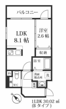 物件○○の間取り図