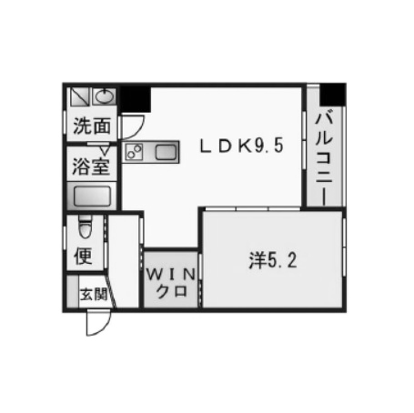 物件○○の間取り図