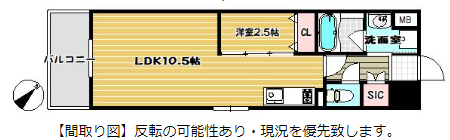 物件○○の間取り図