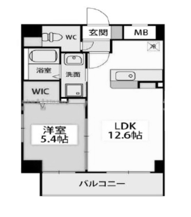 物件○○の間取り図