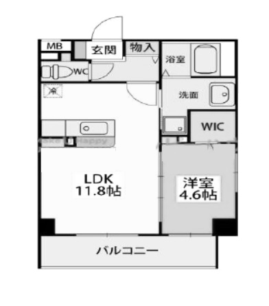 物件○○の間取り図