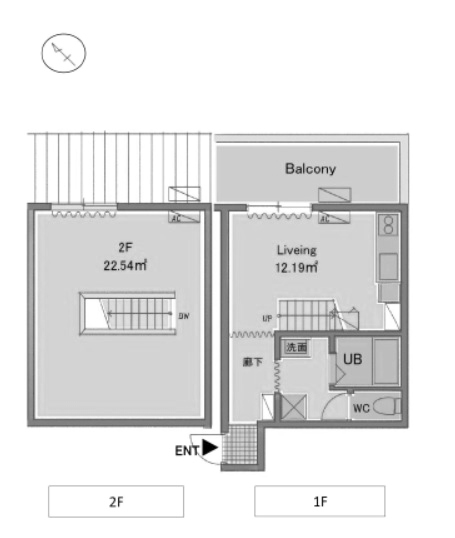 物件○○の間取り図