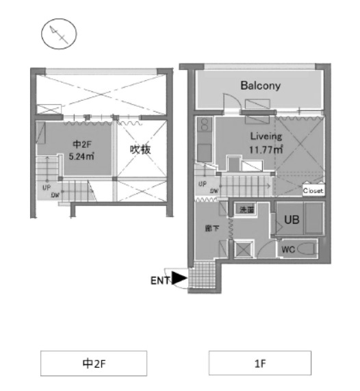 物件○○の間取り図