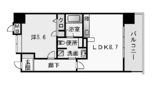 物件○○の間取り図