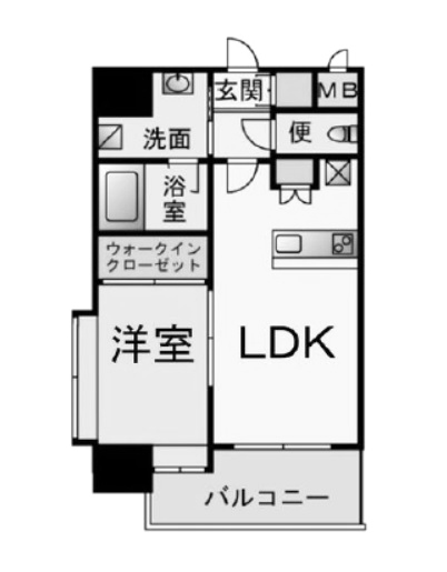 物件○○の間取り図