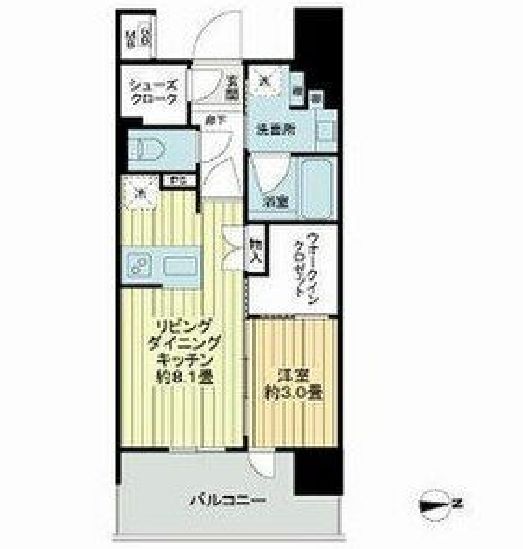 物件○○の間取り図