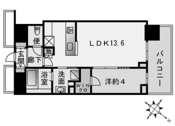 物件○○の間取り図