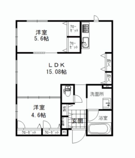 物件○○の間取り図