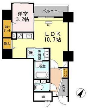 物件○○の間取り図