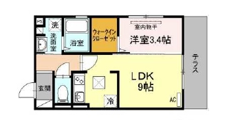 物件○○の間取り図