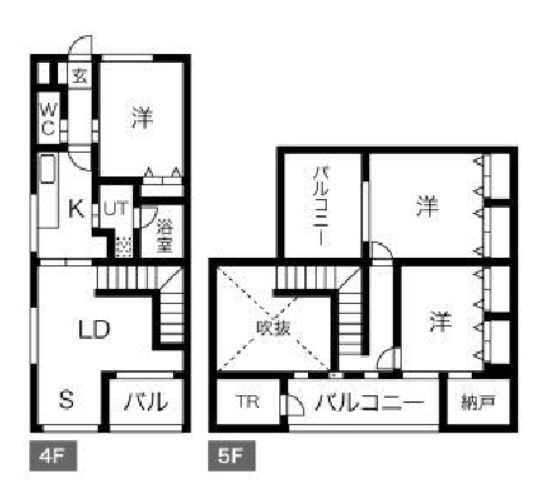 物件○○の間取り図