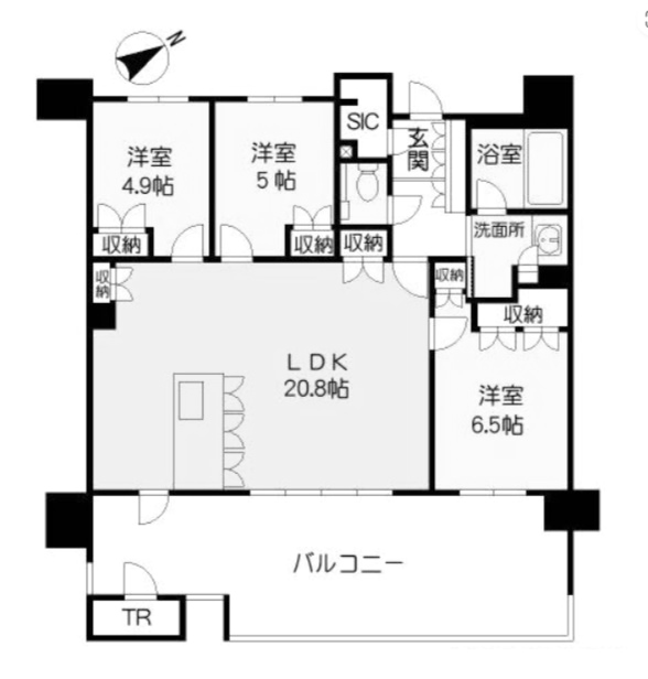 物件○○の間取り図