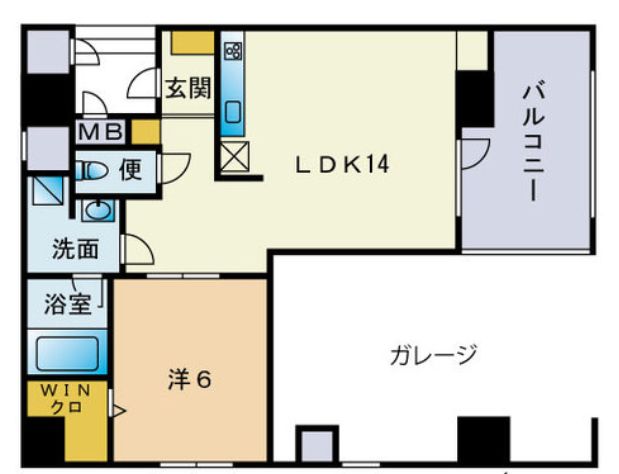 物件○○の間取り図