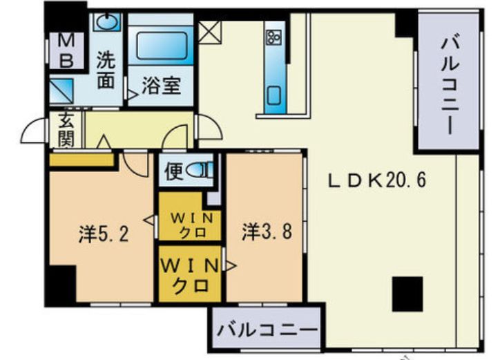 物件○○の間取り図