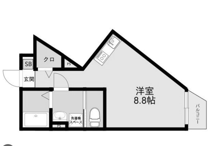 物件○○の間取り図