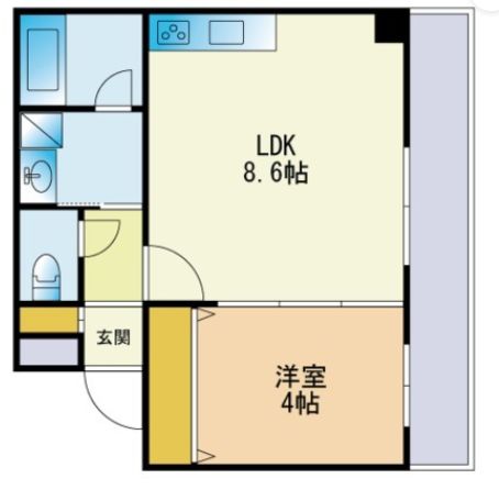 物件○○の間取り図