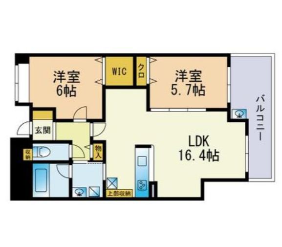 物件○○の間取り図